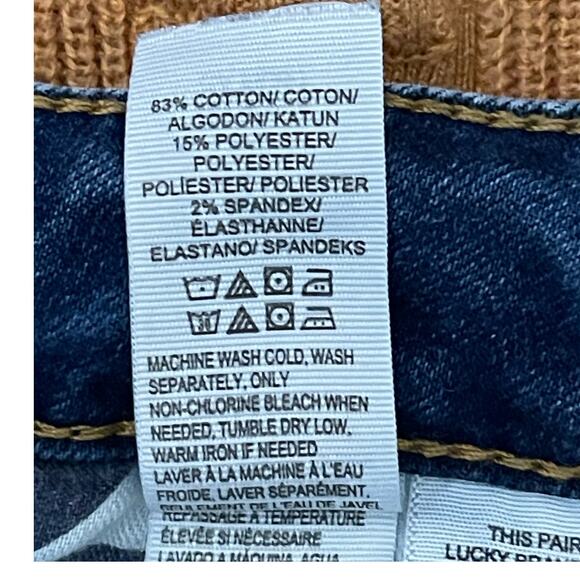 Lucky Brand Women's Lolita Skinny Jeans Mid-Rise Size 10/30 Medium Wash - Picture 9 of 13